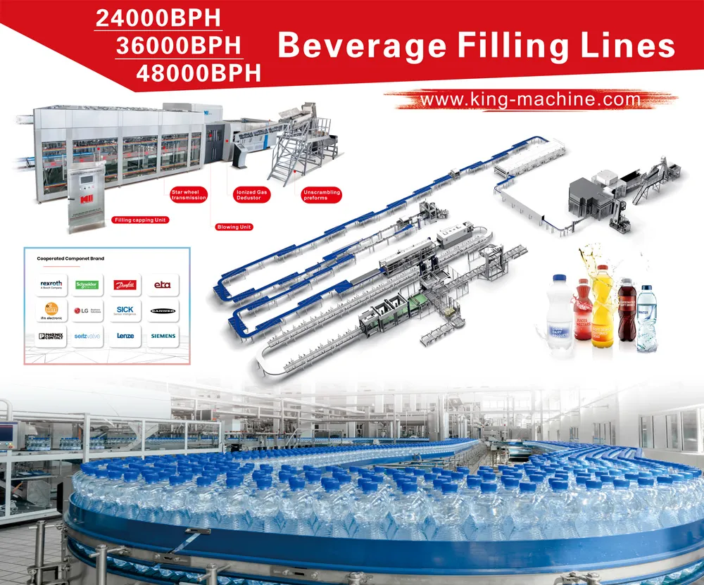 Different Capacity of Bottle Water Production 1.5 Cl 75 Cl 50 Cl Fully Automatic and Carbonated Drinks Machines Different Capacity