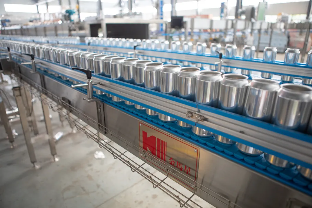 Full Production Line of The Aluminum Can Designated for Carbonated Drinks