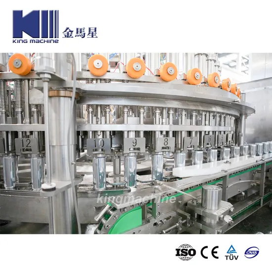 Aluminum Can Wine Canning and Sealing Production Line / Filling Machine