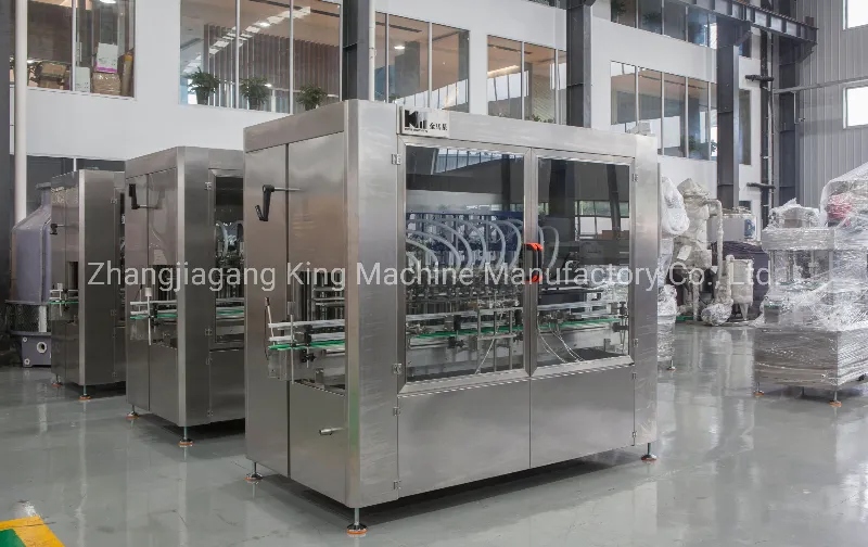 4500bph Automatic Daily Chemical Product Filling Machine Packing Production Line