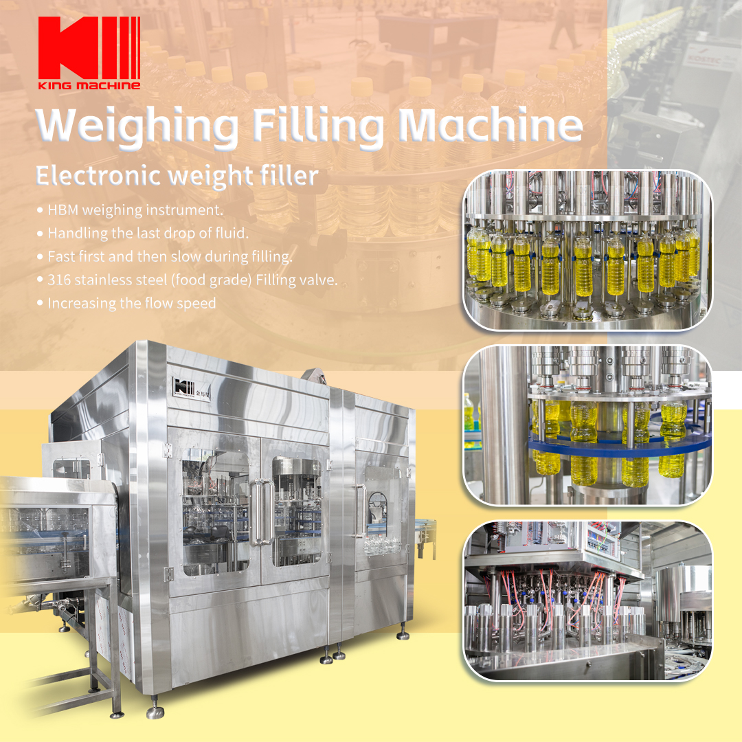 Electronic weight filler for oil