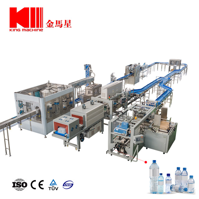 Full Automatic Pet Bottle Mineral Water Filling Production Line From China Factory