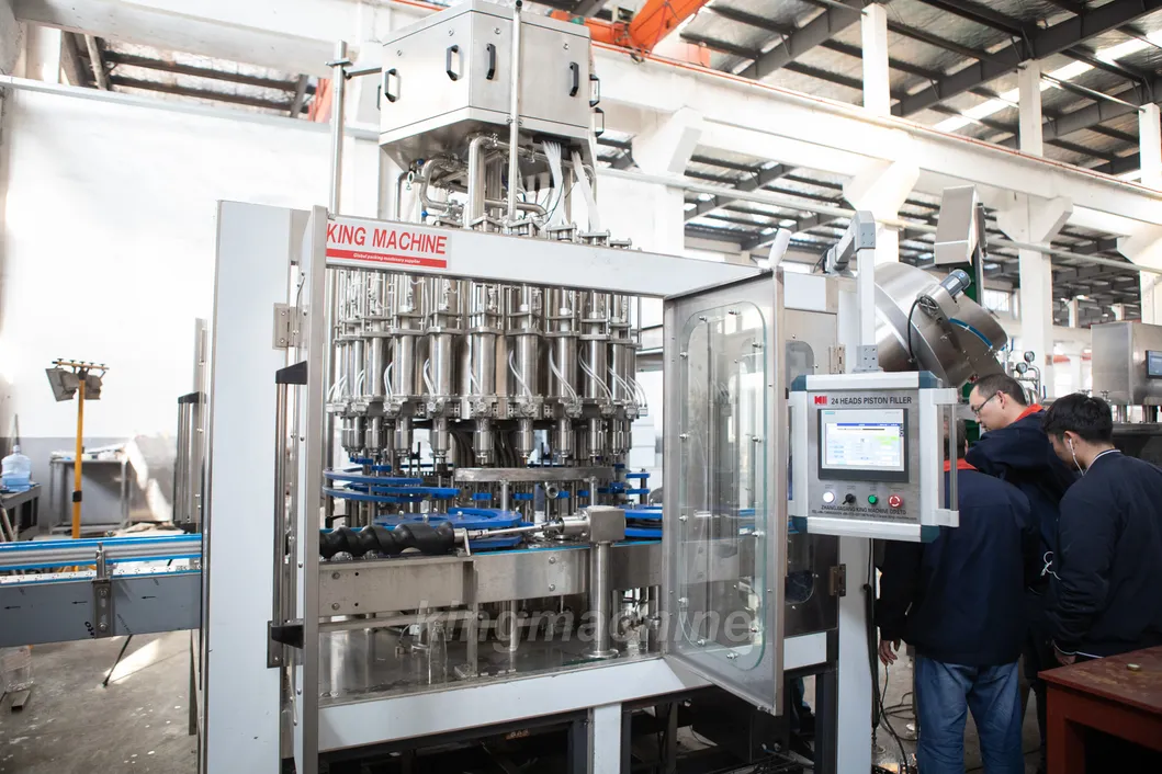 Automatic Plastic Bottle Aseptic Washing and Filling and Capping Machine Sauce as Mayonnaise, Ketchup and Other Sauce