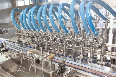 6000bph Automatic Daily Chemical Product Filling Machine Packing Production Line