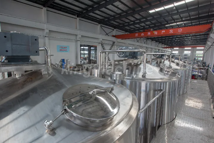 Double Filter Beverage Stainless Steel Mixing Tank Juice Processing Tank