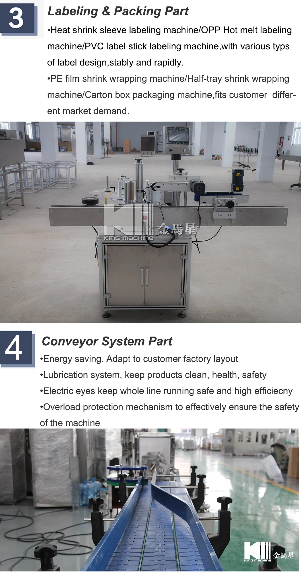 Linear Type Water Filling Machine for Small Capacity