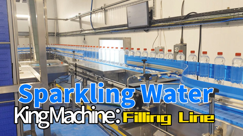 complete sparkling water production line