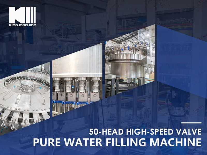 Revolutionizing Pure Water Filling: Unveiling King Machine's 50-Head High-Speed Valve!