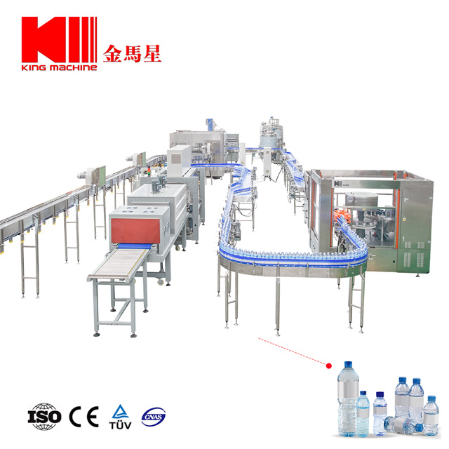 Complete New Automatic Water Beverage Filling Bottling Packing Machine Line Plant Set Up