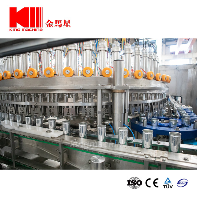 Automatic Pop Easy Open Aluminum Pet Can Soda Sparkling CSD Carbonated Soft Energy Drinks Bottling Filling Filler Sealing Capping Canning Production Line