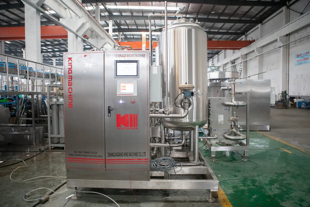 Nitrogen Filling Machine for Energy Drink in Can Capacity Is 200 Can Per Minutes