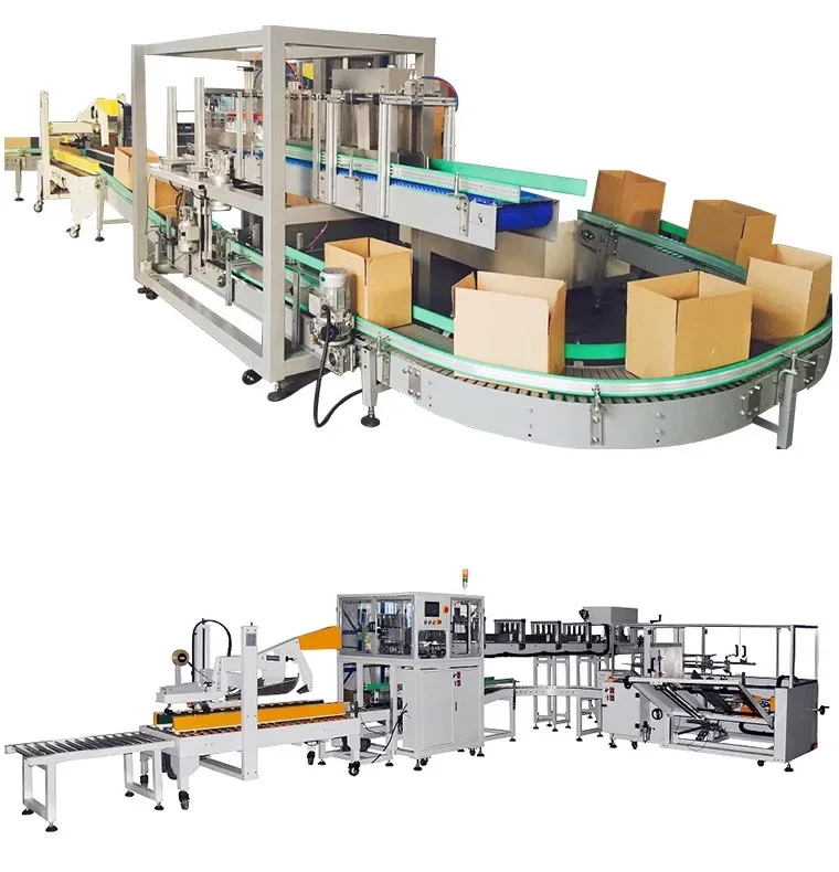 Shrink Wrapping Machine for Plastic Bottles / Packaging Machine with a Tray