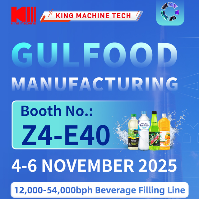 Meet King Machine Company at Gulfood Manufacturing 2025 in Dubai!