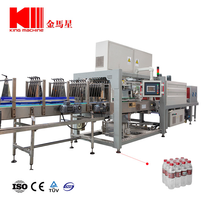 Automatic Bottle Shrink Wrapping Machine