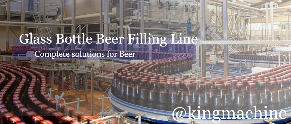 Carbonated (Beer, sparling drinks) Washing-Filling- Caping System Capacity of 20- 40 Bottles of 500 Ml /Minute (1200-2400 /H)