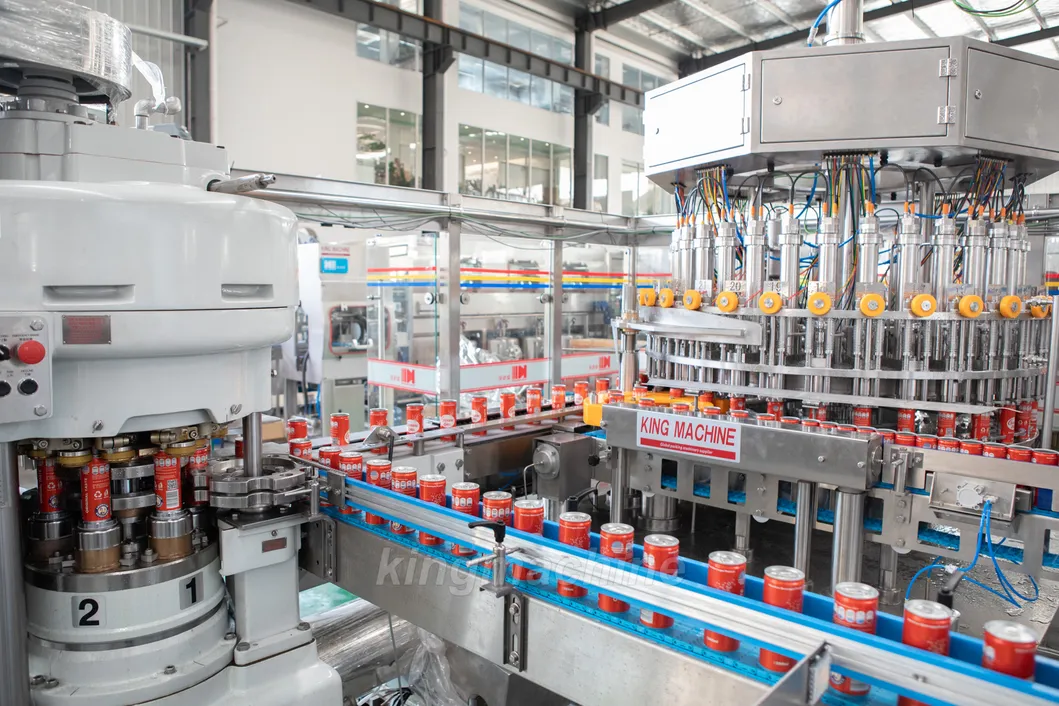 Production Line of The Minimum Around 2000 Can/Hour