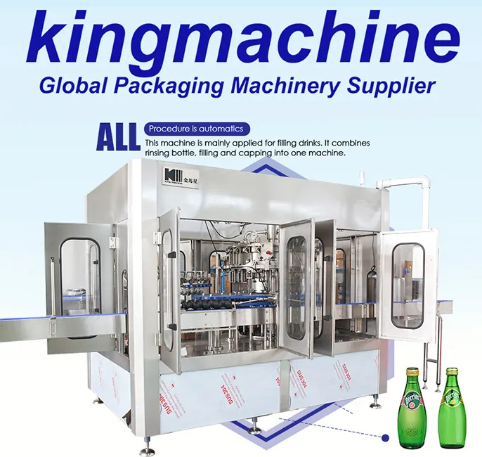 Automatic Glass Bottle Beer Filling Machine