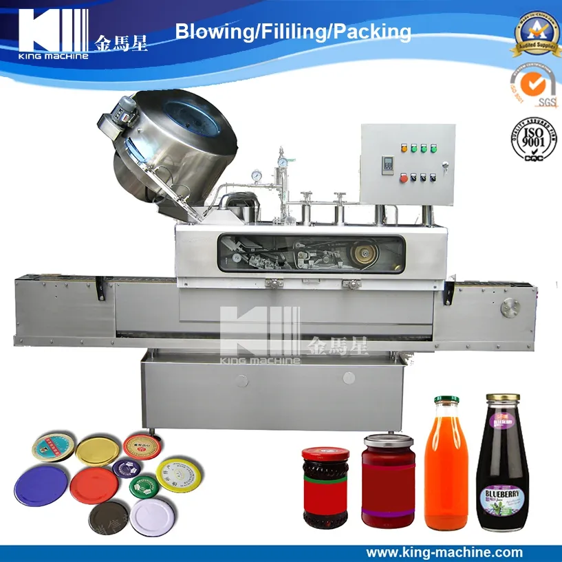 Glass Bottle Jar vacuum Capping Machine