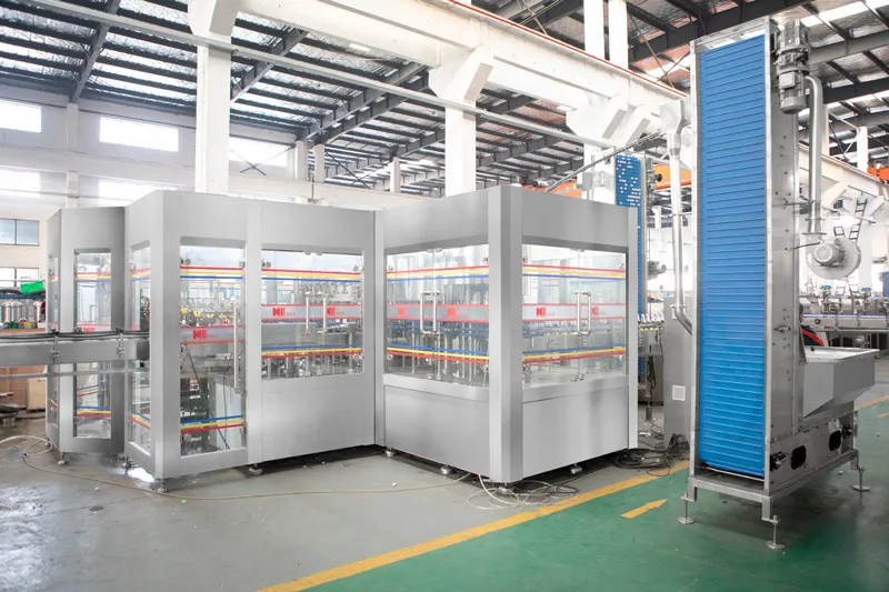 Carbonated Beverage Producing Line for Pet and Glass Bottle