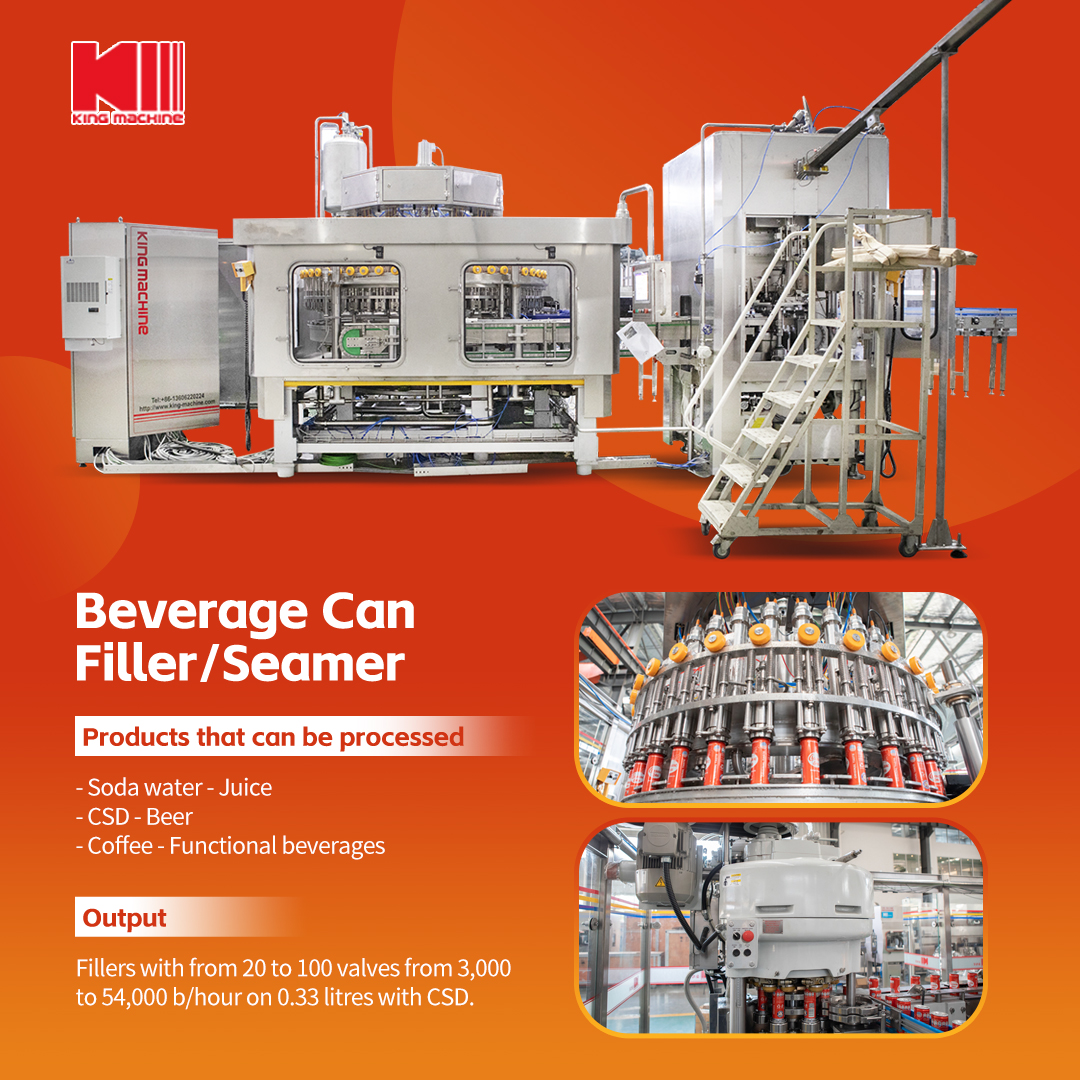 Can filler for carbonated soft drink