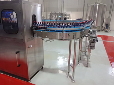 12,000BPH aluminum bottles carbonated beverage line.