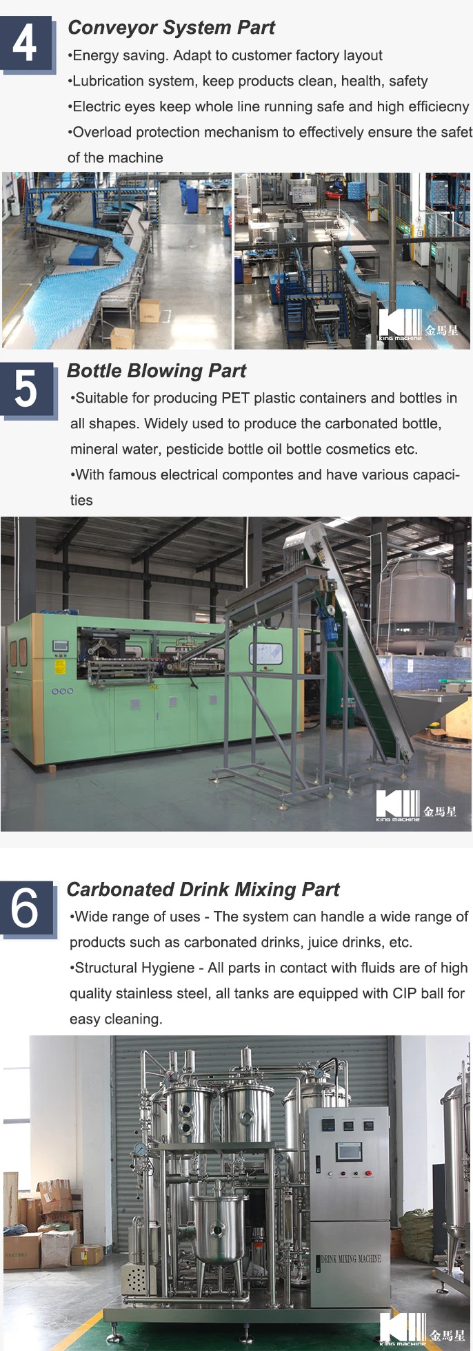 Automatic Glass Bottle Carbonated Drink Manufacturing Plant