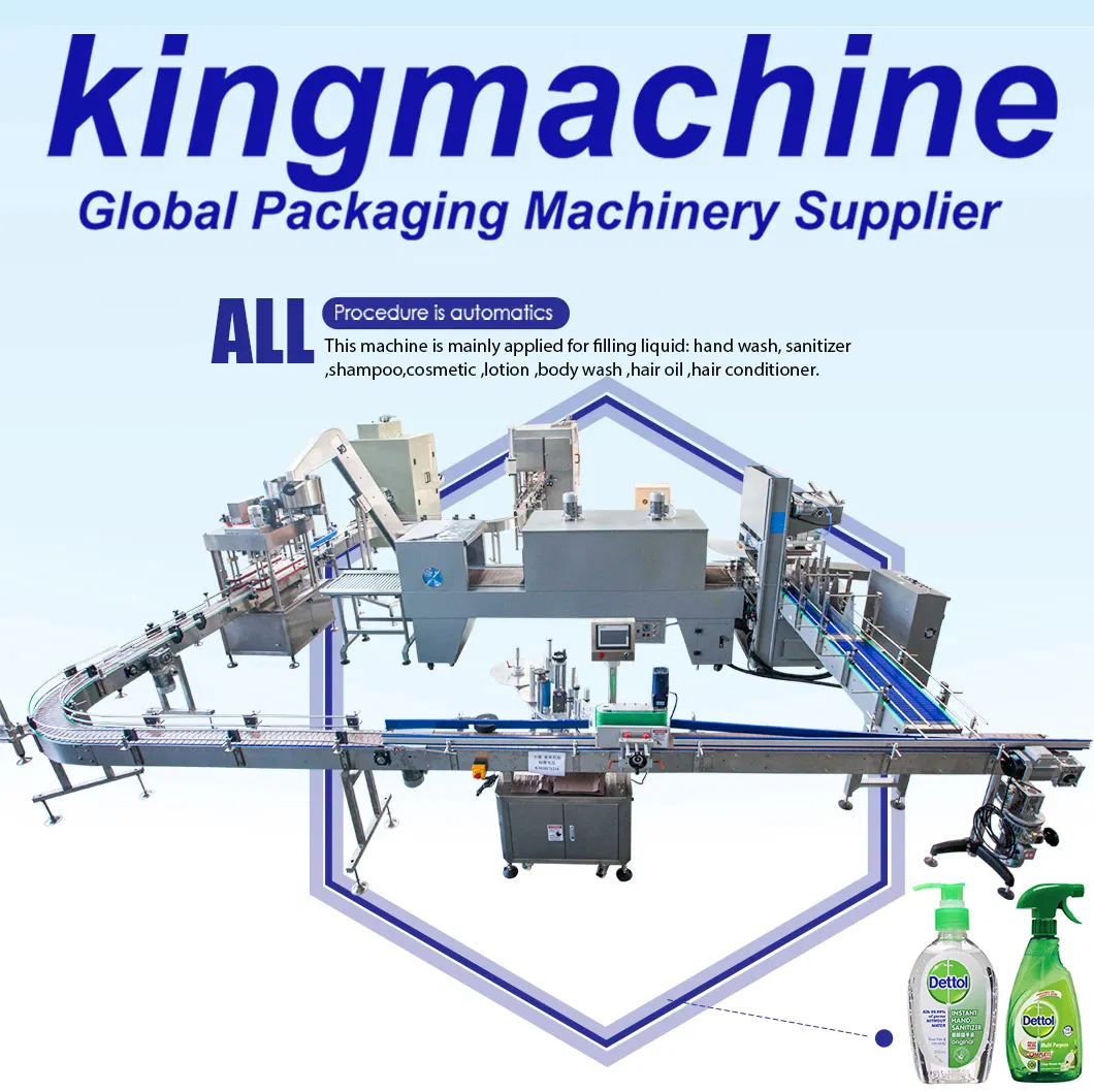 Automatic Dishwashing Liquid Filling Packaging Machine