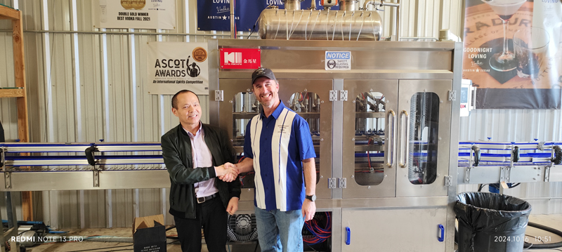 Vodka Filling Machine