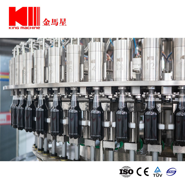 Carbonated Soft Drink flowmeter filling valve Soda Water Sparkling Blowing Filling Sealing line