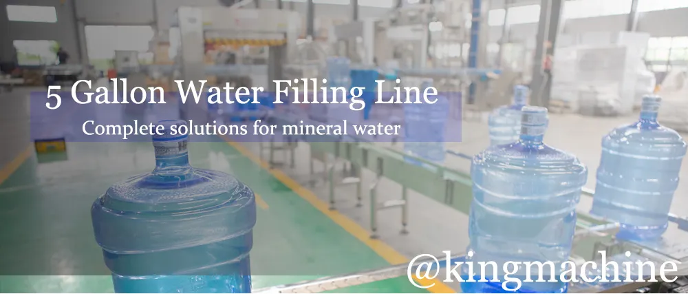 Full-Auto Water Barrel-Filling Production Line / Big Bottle Filling Machine