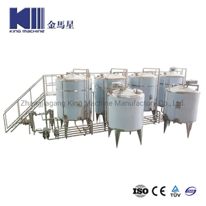 Double Filter Beverage Stainless Steel Mixing Tank Juice Processing Tank