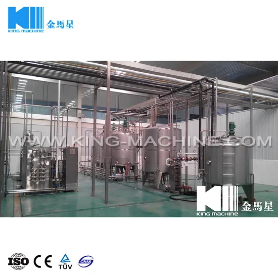 Tunkey Project Automatic Aseptic Mango Watermelon Juice Fruit Drinks Making Beverage Processing Mixing Machine Plant Equipment