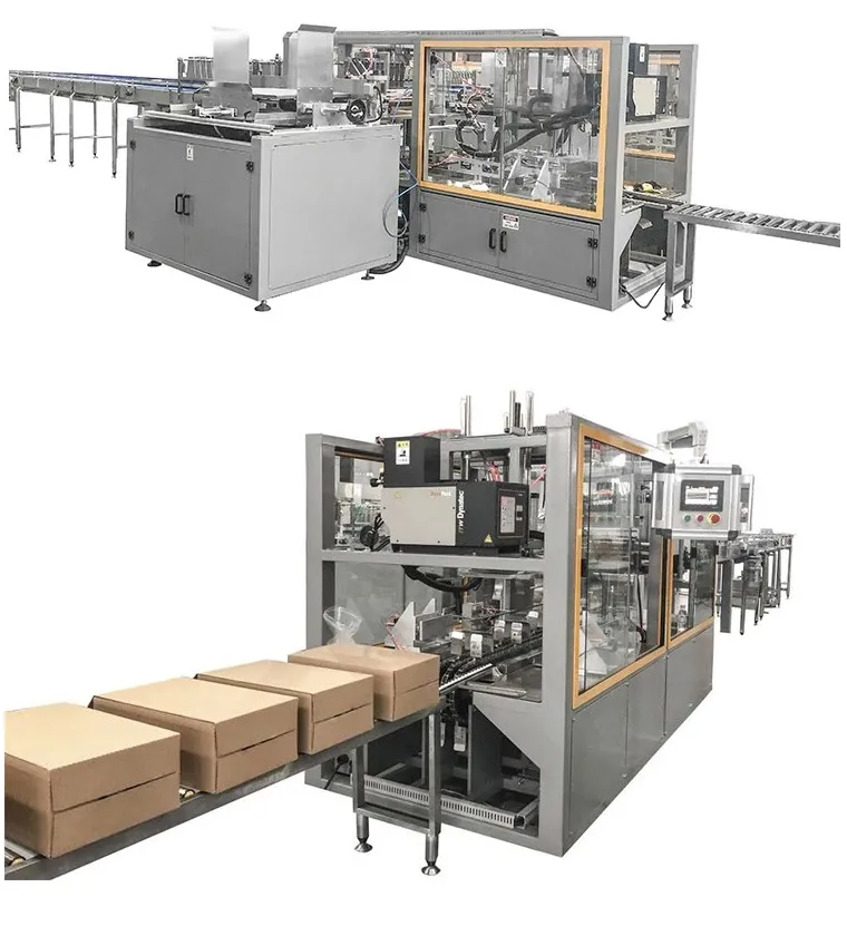 Auto Shrinkable Sleeve Machine for 7000 B/H (120 Bottle/min)